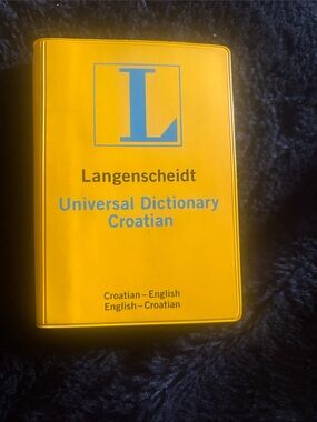 Langenscheidt Universal Dictionary Croatian - Bright Yellow